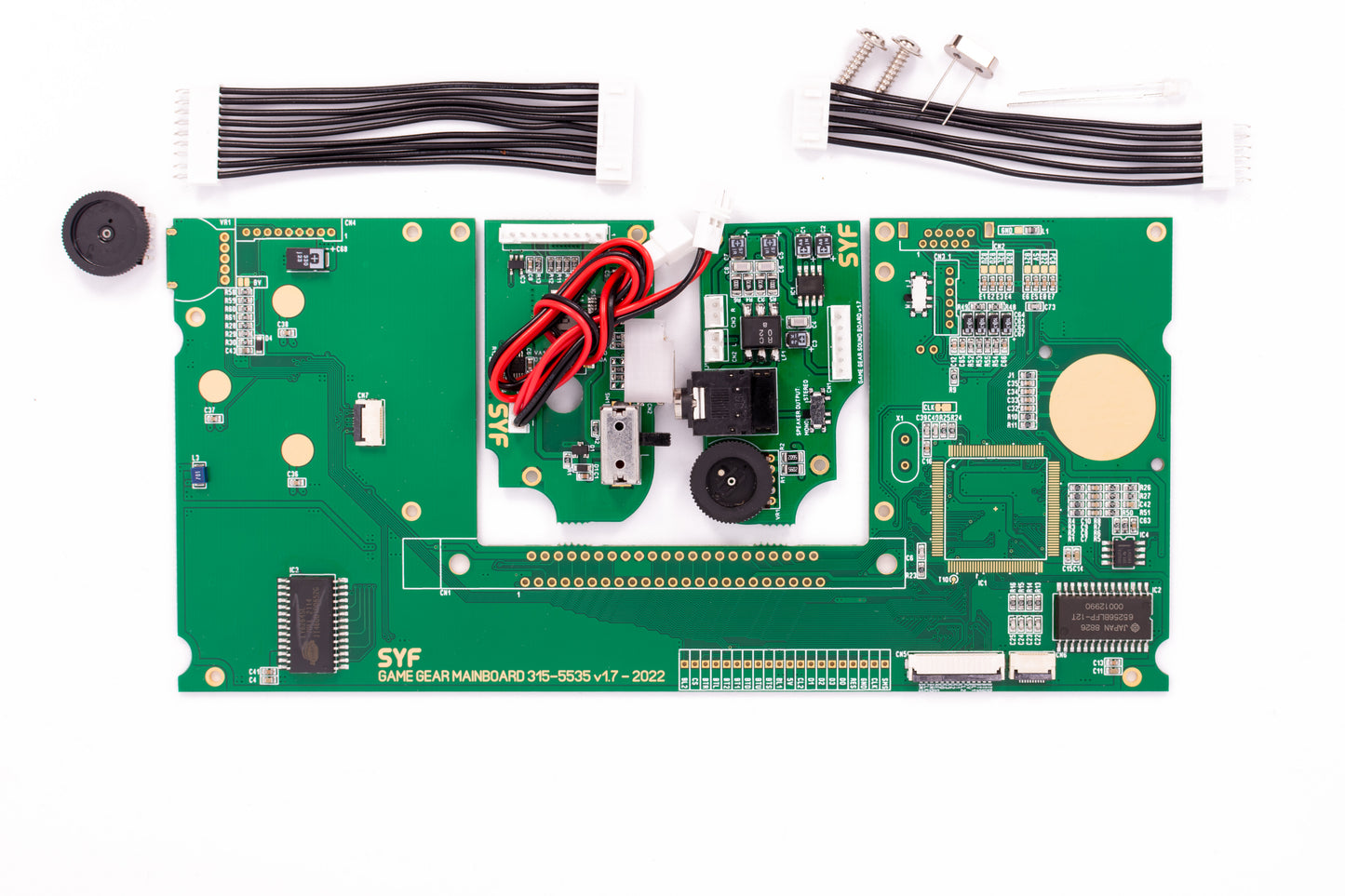 Game Gear Mainboard 315-5535 v1.7 - 3-in-1 kit