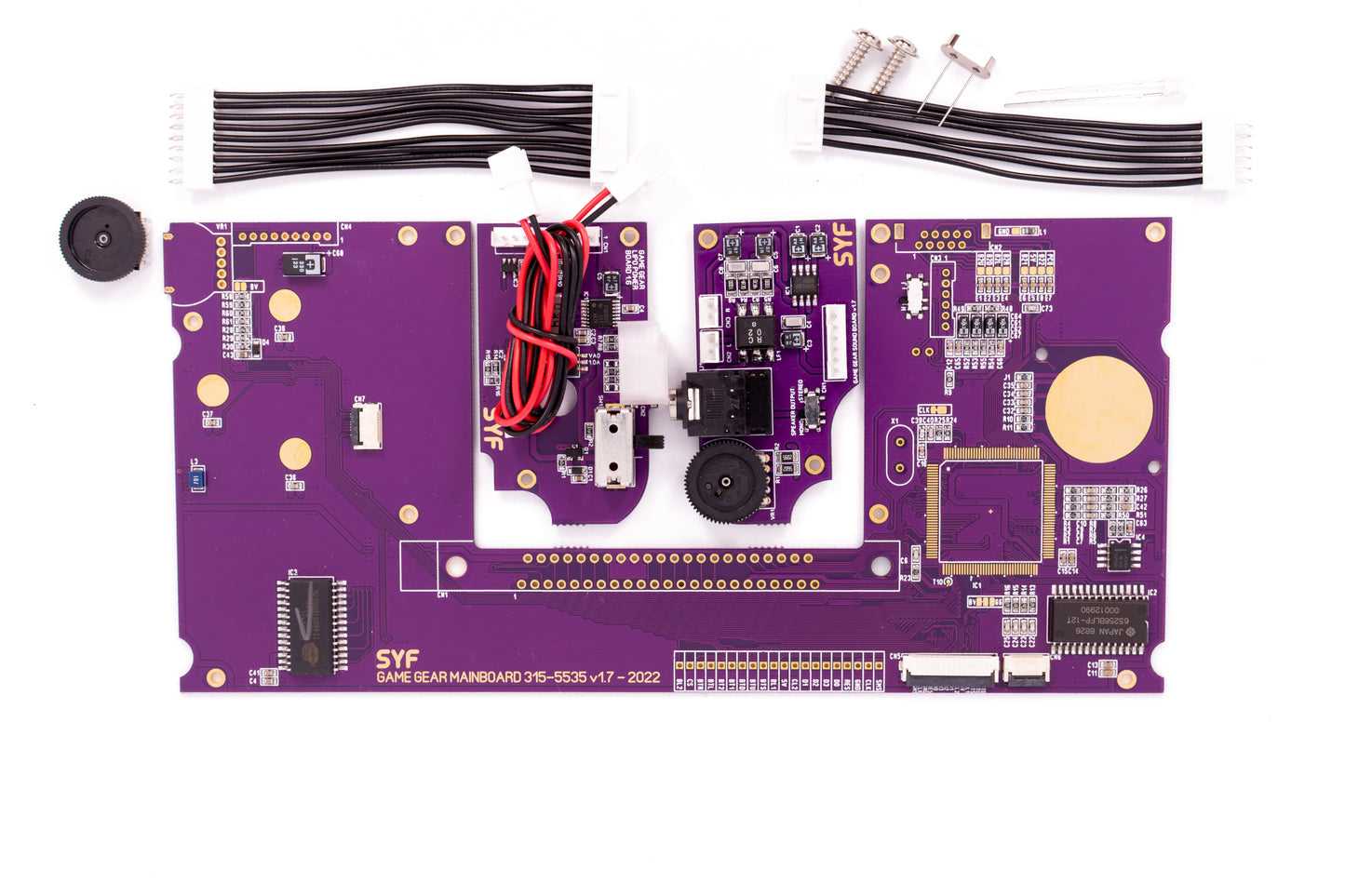 Game Gear Mainboard 315-5535 v1.7 - 3-in-1 kit