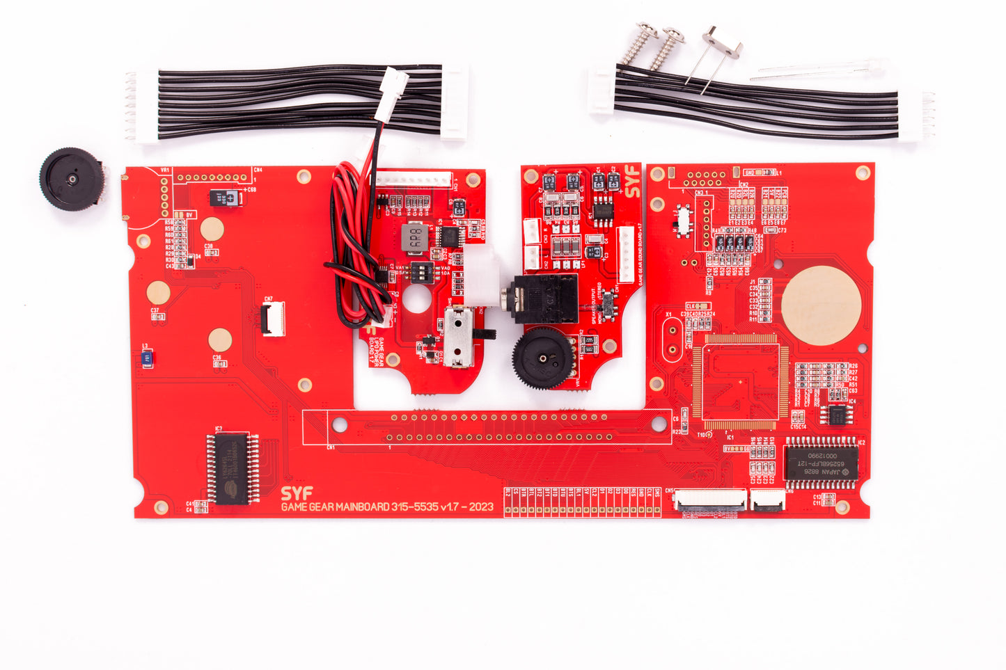 Game Gear Mainboard 315-5535 v1.7 - 3-in-1 kit